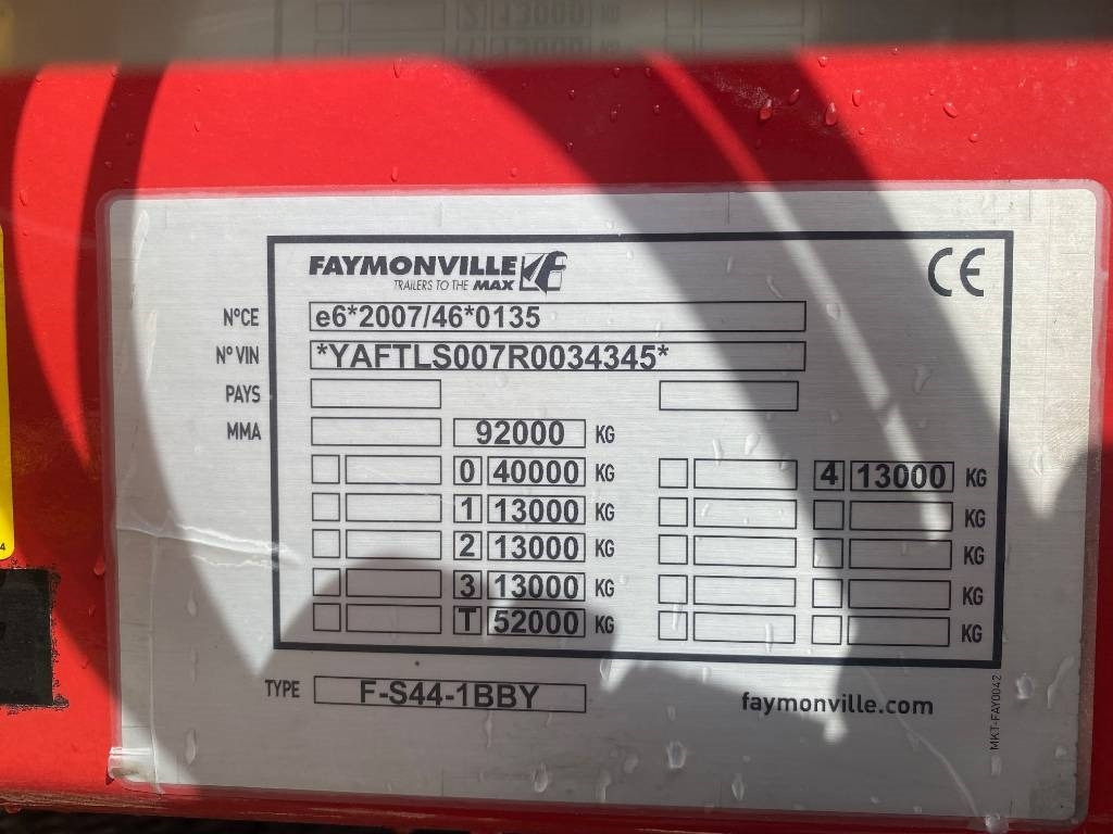 Faymonville Megamax, Mega Z4 - عربة مسطحة منخفضة نصف مقطورة: صور 3 Faymonville Megamax, Mega Z4 - عربة مسطحة منخفضة نصف مقطورة: صور 3
