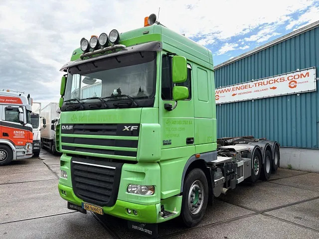 DAF XF 105.460 8x2 CHASSIS WITH MULTILIFT SYSTEM (ZF16 MANUAL GEARBOX / MX-BRAKE / 9.000 KG. FRONT-AXLE / LIFT-AXLES / FRIDGE / ETC. - شاحنات الحاويات / جسم علوي قابل للتغيير شاحنة: صور 1 DAF XF 105.460 8x2 CHASSIS WITH MULTILIFT SYSTEM (ZF16 MANUAL GEARBOX / MX-BRAKE / 9.000 KG. FRONT-AXLE / LIFT-AXLES / FRIDGE / ETC. - شاحنات الحاويات / جسم علوي قابل للتغيير شاحنة: صور 1