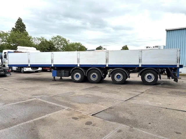 Kwb KWB P-504-STI-H 4-AXLE FLATBED TRAILER (SAF AXLES / 2x STEERING AXLE / 2x LIFT-AXLE / ALUMINIUM SIDE BORDS /ABS-EBS) - نصف مقطورة مسطحة: صور 5 Kwb KWB P-504-STI-H 4-AXLE FLATBED TRAILER (SAF AXLES / 2x STEERING AXLE / 2x LIFT-AXLE / ALUMINIUM SIDE BORDS /ABS-EBS) - نصف مقطورة مسطحة: صور 5