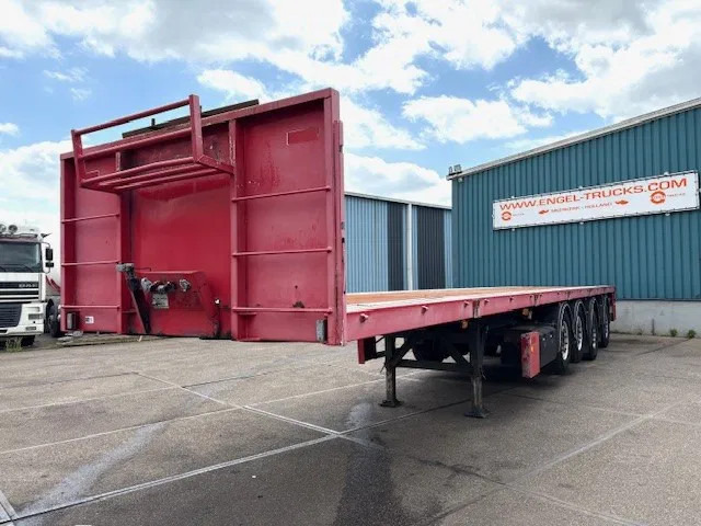 Kwb P-504-STI-H 4-AXLE FLATBED TRAILER (SAF AXLES / 2x STEERING AXLE / 2x LIFT-AXLE / ABS-EBS) - نصف مقطورة مسطحة: صور 1 Kwb P-504-STI-H 4-AXLE FLATBED TRAILER (SAF AXLES / 2x STEERING AXLE / 2x LIFT-AXLE / ABS-EBS) - نصف مقطورة مسطحة: صور 1