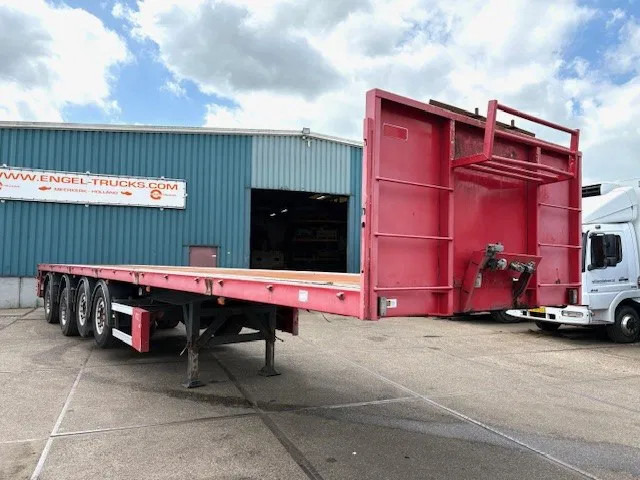 Kwb P-504-STI-H 4-AXLE FLATBED TRAILER (SAF AXLES / 2x STEERING AXLE / 2x LIFT-AXLE / ABS-EBS) - نصف مقطورة مسطحة: صور 2 Kwb P-504-STI-H 4-AXLE FLATBED TRAILER (SAF AXLES / 2x STEERING AXLE / 2x LIFT-AXLE / ABS-EBS) - نصف مقطورة مسطحة: صور 2