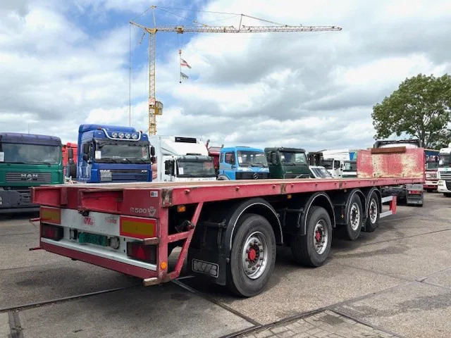 Kwb P-504-STI-H 4-AXLE FLATBED TRAILER (SAF AXLES / 2x STEERING AXLE / 2x LIFT-AXLE / ABS-EBS) - نصف مقطورة مسطحة: صور 3 Kwb P-504-STI-H 4-AXLE FLATBED TRAILER (SAF AXLES / 2x STEERING AXLE / 2x LIFT-AXLE / ABS-EBS) - نصف مقطورة مسطحة: صور 3