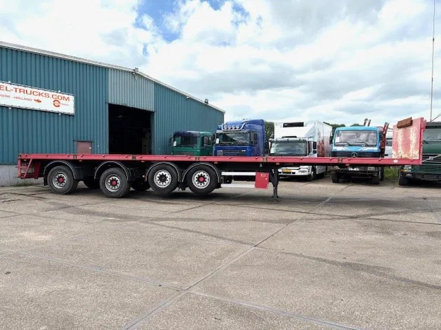 Kwb P-504-STI-H 4-AXLE FLATBED TRAILER (SAF AXLES / 2x STEERING AXLE / 2x LIFT-AXLE / ABS-EBS) - نصف مقطورة مسطحة: صور 4 Kwb P-504-STI-H 4-AXLE FLATBED TRAILER (SAF AXLES / 2x STEERING AXLE / 2x LIFT-AXLE / ABS-EBS) - نصف مقطورة مسطحة: صور 4