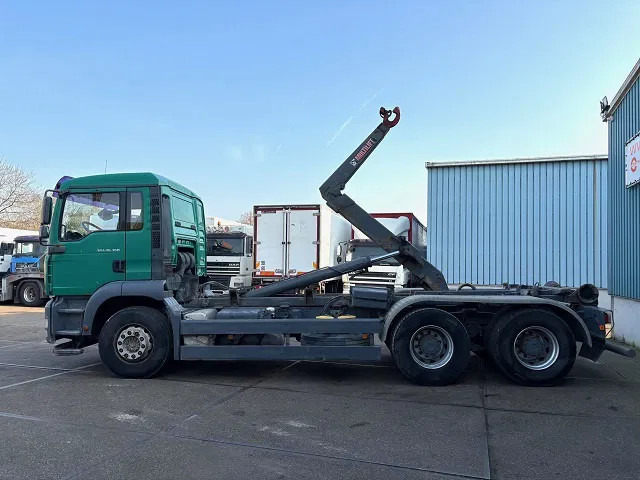 MAN TGA 26.360BB 6x4 FULL STEEL MULTILIFT HOOK-ARM (ZF16 MANUAL GEARBOX / FULL STEEL SUSPENSION / REDUCTION AXLES / AIRCONDITIONING) - شاحنة ذات الخطاف: صور 5 MAN TGA 26.360BB 6x4 FULL STEEL MULTILIFT HOOK-ARM (ZF16 MANUAL GEARBOX / FULL STEEL SUSPENSION / REDUCTION AXLES / AIRCONDITIONING) - شاحنة ذات الخطاف: صور 5