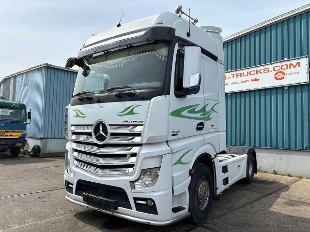 Mercedes-Benz Actros 1845 LS BIGSPACE (RETARDER / EURO 5 / TELLIGENT GEARBOX / FULL SPOILERSET / 2x DIESELTANK / AIRCONDITIONING) - شاحنة جرار: صور 1 Mercedes-Benz Actros 1845 LS BIGSPACE (RETARDER / EURO 5 / TELLIGENT GEARBOX / FULL SPOILERSET / 2x DIESELTANK / AIRCONDITIONING) - شاحنة جرار: صور 1