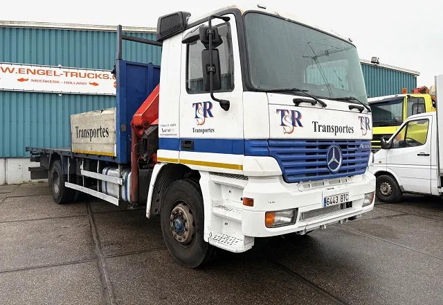 Mercedes-Benz Actros 2031 K WITH PALFINGER PK1101 CRANE (MANUAL GEARBOX / FULL STEEL SUSPENSION / REDUCTION AXLE / REMOTE CONTROL) - شاحنة كرين: صور 2 Mercedes-Benz Actros 2031 K WITH PALFINGER PK1101 CRANE (MANUAL GEARBOX / FULL STEEL SUSPENSION / REDUCTION AXLE / REMOTE CONTROL) - شاحنة كرين: صور 2