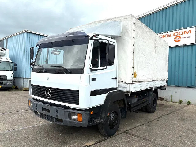 Mercedes-Benz LK 914 (6-CILINDER) WITH TENT BOX (MANUAL GEARBOX / FULL STEEL SUSPENSION / LOADING PLATFORM) - شاحنة ستارة: صور 1 Mercedes-Benz LK 914 (6-CILINDER) WITH TENT BOX (MANUAL GEARBOX / FULL STEEL SUSPENSION / LOADING PLATFORM) - شاحنة ستارة: صور 1
