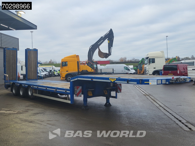 Broshuis 3ASD-18-30/0 Lift + Steering Axle Hydraulic Ramps - عربة مسطحة منخفضة نصف مقطورة: صور 5 Broshuis 3ASD-18-30/0 Lift + Steering Axle Hydraulic Ramps - عربة مسطحة منخفضة نصف مقطورة: صور 5