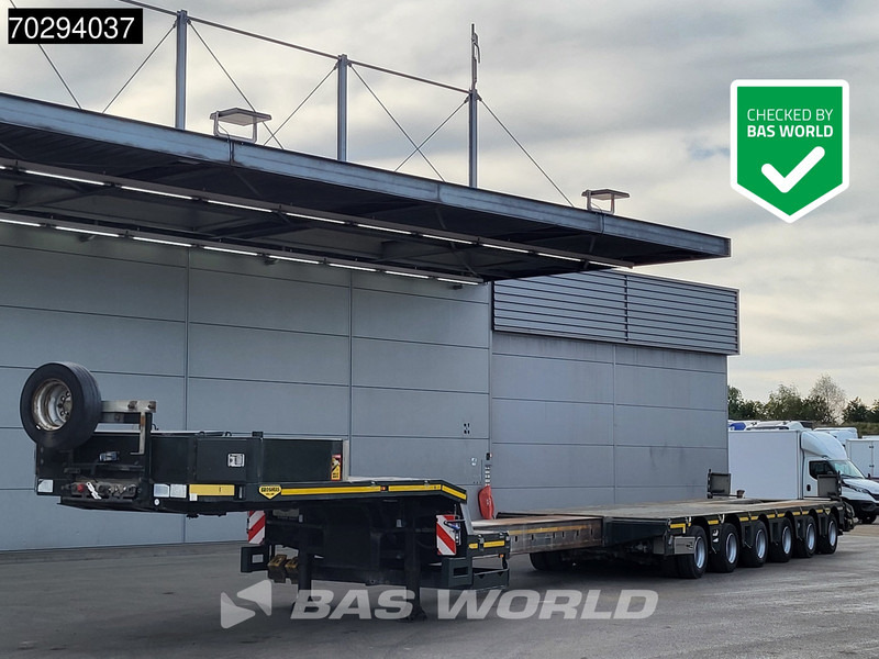 Broshuis 6ABSD-85 SL 6 axles REFURBISHED 2023 Extendable1603-2113cm 6xLenk - عربة مسطحة منخفضة نصف مقطورة: صور 1 Broshuis 6ABSD-85 SL 6 axles REFURBISHED 2023 Extendable1603-2113cm 6xLenk - عربة مسطحة منخفضة نصف مقطورة: صور 1