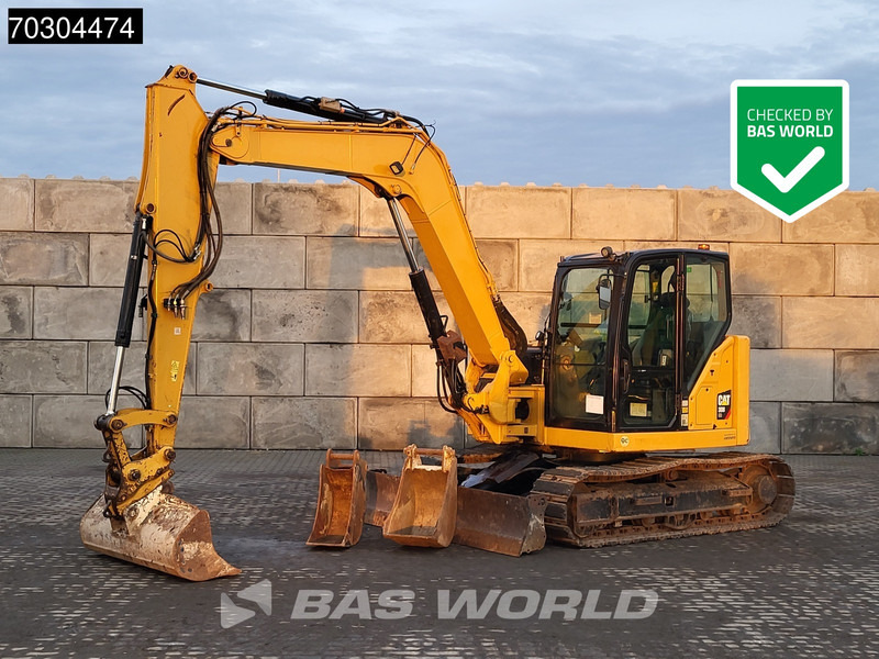 Caterpillar 308 CR A/C - 3 Buckets - حفارة مصغرة: صور 1 Caterpillar 308 CR A/C - 3 Buckets - حفارة مصغرة: صور 1