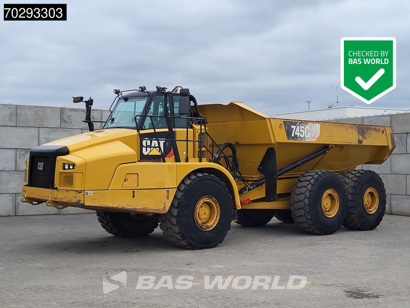 Caterpillar 745 C - شاحنة مفصلية: صور 1 Caterpillar 745 C - شاحنة مفصلية: صور 1