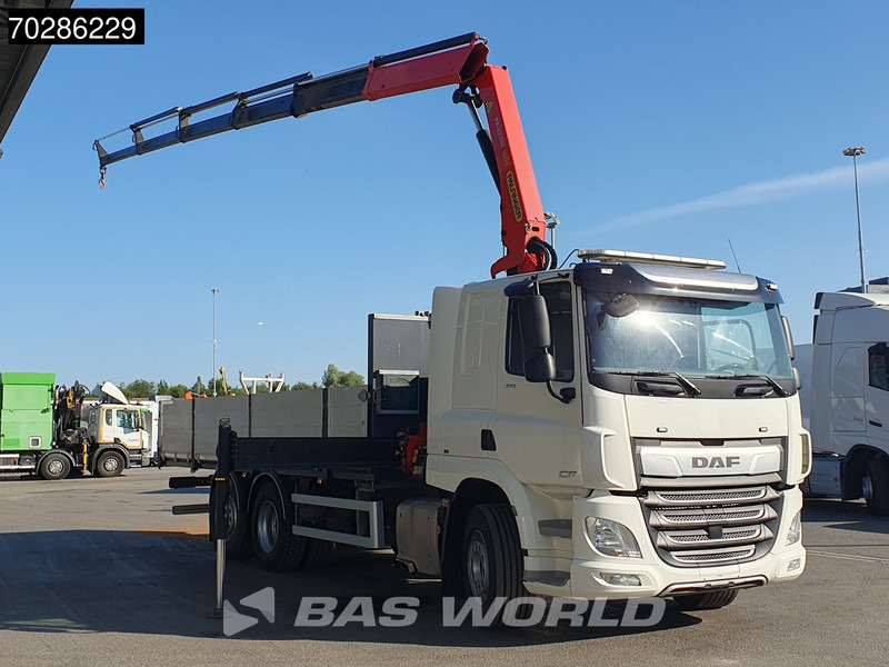 DAF CF 370 CF 6X2 Palfinger PK19.001 SLD D Kran Crane ACC Lift+lenkasche Euro 6 - شاحنات مسطحة, شاحنة كرين: صور 3 DAF CF 370 CF 6X2 Palfinger PK19.001 SLD D Kran Crane ACC Lift+lenkasche Euro 6 - شاحنات مسطحة, شاحنة كرين: صور 3