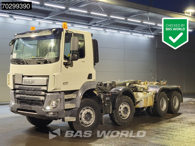 DAF CF 510 8X4 25t Dalby Hook Full Steel Manual Retarder Big-Axle Euro 6 - شاحنة ذات الخطاف: صور 1 DAF CF 510 8X4 25t Dalby Hook Full Steel Manual Retarder Big-Axle Euro 6 - شاحنة ذات الخطاف: صور 1
