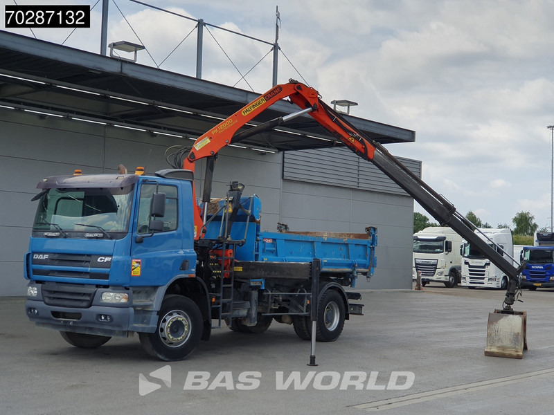 DAF CF75.310 4X2 Palfinger PK12000 Kran Crane 7m3 tipper Big-Axle Steelsuspension Euro 3 - قلابات, شاحنة كرين: صور 5 DAF CF75.310 4X2 Palfinger PK12000 Kran Crane 7m3 tipper Big-Axle Steelsuspension Euro 3 - قلابات, شاحنة كرين: صور 5