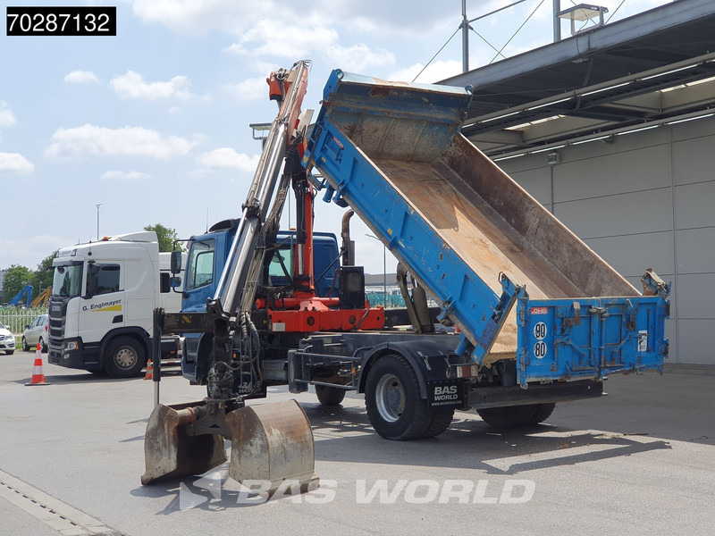 DAF CF75.310 4X2 Palfinger PK12000 Kran Crane 7m3 tipper Big-Axle Steelsuspension Euro 3 إيجار DAF CF75.310 4X2 Palfinger PK12000 Kran Crane 7m3 tipper Big-Axle Steelsuspension Euro 3: صور 10