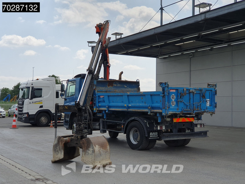 DAF CF75.310 4X2 Palfinger PK12000 Kran Crane 7m3 tipper Big-Axle Steelsuspension Euro 3 إيجار DAF CF75.310 4X2 Palfinger PK12000 Kran Crane 7m3 tipper Big-Axle Steelsuspension Euro 3: صور 6