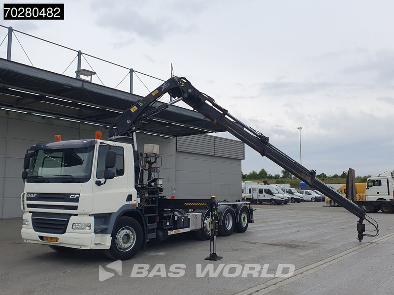 DAF CF85.360 8X2 NL-Truck Hiab 211 E-3 Hipro Kran 21tons Multilift Lift+steering Euro 5 - شاحنة ذات الخطاف, شاحنة كرين: صور 5 DAF CF85.360 8X2 NL-Truck Hiab 211 E-3 Hipro Kran 21tons Multilift Lift+steering Euro 5 - شاحنة ذات الخطاف, شاحنة كرين: صور 5