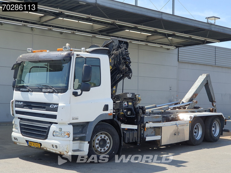 DAF CF85.360 CF 6X2 NL-Truck Hiab 211 EP-4 HIDUO Crane + Hooklift Liftachse Euro 5 - شاحنة ذات الخطاف, شاحنة كرين: صور 3 DAF CF85.360 CF 6X2 NL-Truck Hiab 211 EP-4 HIDUO Crane + Hooklift Liftachse Euro 5 - شاحنة ذات الخطاف, شاحنة كرين: صور 3