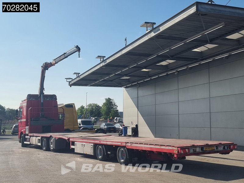 DAF XF 440 6X2 NL-Truck Transporter HMF 900-K2 Kran Lift-Lenkachse Euro 6 - شاحنات مسطحة, شاحنة كرين: صور 2 DAF XF 440 6X2 NL-Truck Transporter HMF 900-K2 Kran Lift-Lenkachse Euro 6 - شاحنات مسطحة, شاحنة كرين: صور 2