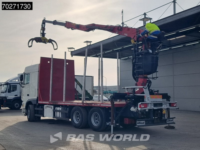 DAF XF 510 6X4 Jonsered Z-Crane SC ACC Retarder Euro 6 - شاحنة قطع الأشجار, شاحنة كرين: صور 2 DAF XF 510 6X4 Jonsered Z-Crane SC ACC Retarder Euro 6 - شاحنة قطع الأشجار, شاحنة كرين: صور 2