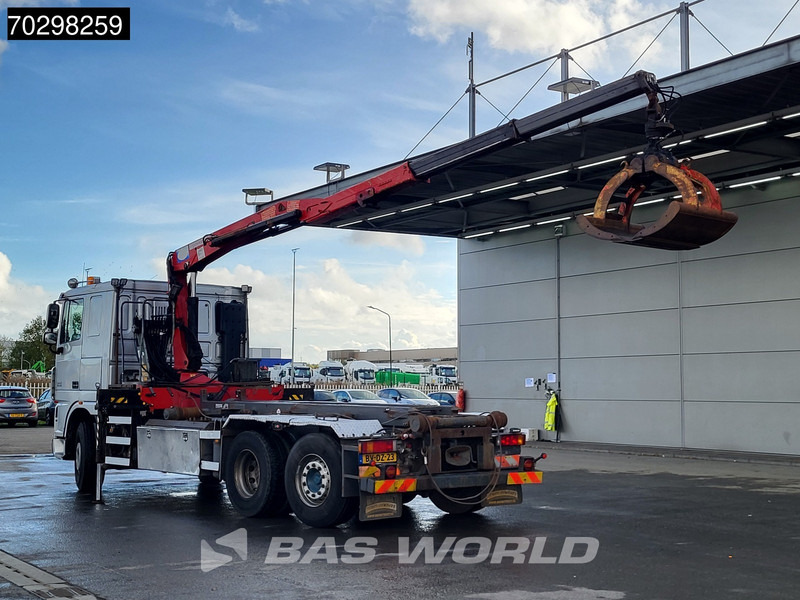DAF XF105.410 XF 6X2 NL-Truck HMF 1643 Z2 Crane 24T Container system Lift+Steering-Axle Euro 5 - شاحنة - نظام الكابلات, شاحنة كرين: صور 2 DAF XF105.410 XF 6X2 NL-Truck HMF 1643 Z2 Crane 24T Container system Lift+Steering-Axle Euro 5 - شاحنة - نظام الكابلات, شاحنة كرين: صور 2