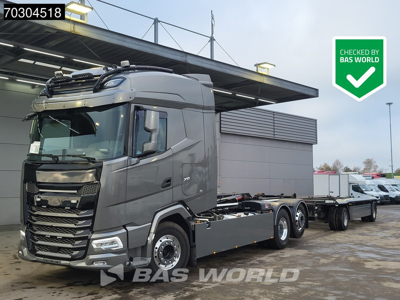 DAF XG 530 6X2 Combi HIAB Multilift ULT21S61-WMITF Lift + Steering Axle Retarder Euro 6 - شاحنة ذات الخطاف: صور 1 DAF XG 530 6X2 Combi HIAB Multilift ULT21S61-WMITF Lift + Steering Axle Retarder Euro 6 - شاحنة ذات الخطاف: صور 1