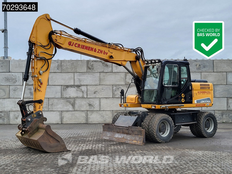 Doosan DX170 W - حفارة على عجلات: صور 1 Doosan DX170 W - حفارة على عجلات: صور 1