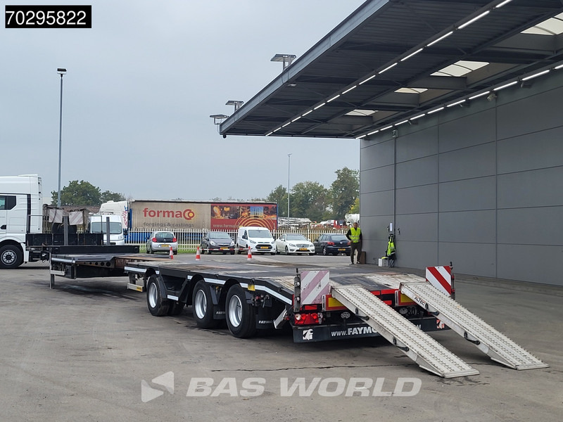 Faymonville F-S43-1ABA 3 axles Extendable 430cm Lift+Steering MOT 01/26 - عربة مسطحة منخفضة نصف مقطورة: صور 3 Faymonville F-S43-1ABA 3 axles Extendable 430cm Lift+Steering MOT 01/26 - عربة مسطحة منخفضة نصف مقطورة: صور 3