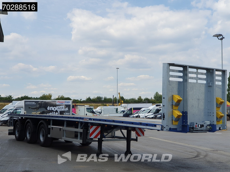 جديد نصف مقطورة مسطحة Faymonville MAX210-Z-3AA-13.60-22.5-2.54 3 axles 29M 2x extendable 3x steering axle twistlocks: صور 7