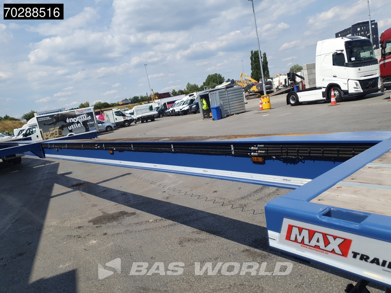 جديد نصف مقطورة مسطحة Faymonville MAX210-Z-3AA-13.60-22.5-2.54 3 axles 29M 2x extendable 3x steering axle twistlocks: صور 11