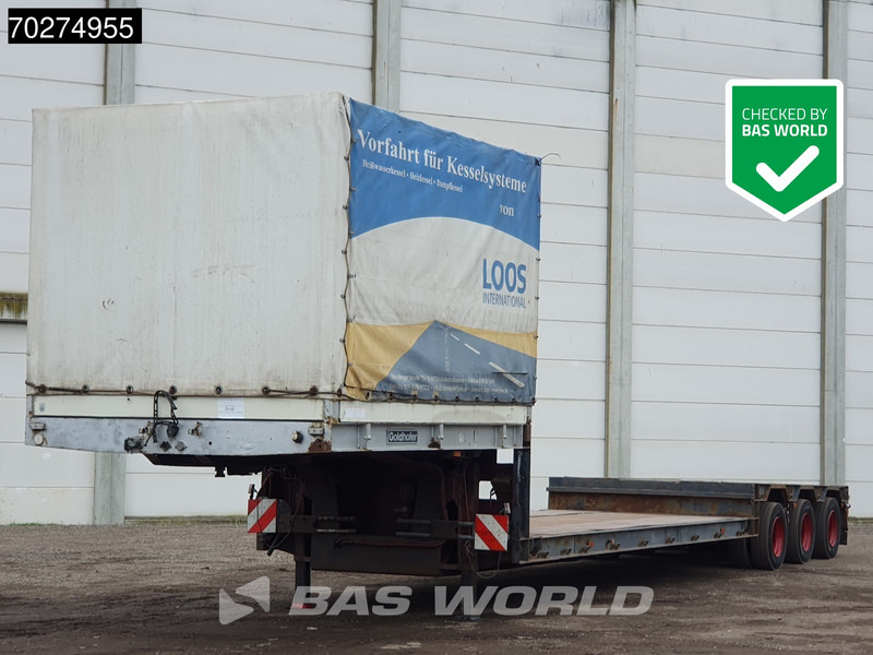 Goldhofer STZ-TL3029/80 3 axles 3xLenkachse Extendable - عربة مسطحة منخفضة نصف مقطورة: صور 2 Goldhofer STZ-TL3029/80 3 axles 3xLenkachse Extendable - عربة مسطحة منخفضة نصف مقطورة: صور 2