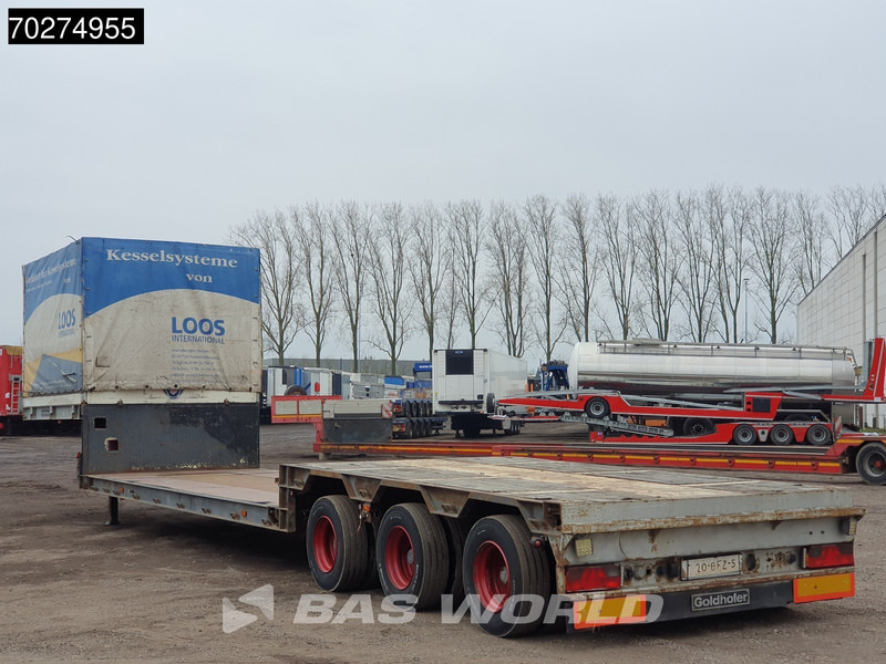Goldhofer STZ-TL3029/80 3 axles 3xLenkachse Extendable - عربة مسطحة منخفضة نصف مقطورة: صور 3 Goldhofer STZ-TL3029/80 3 axles 3xLenkachse Extendable - عربة مسطحة منخفضة نصف مقطورة: صور 3