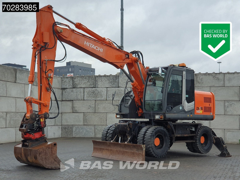 Hitachi ZX140W -3 OUTRIGGERS - ROTOTILT - حفارة على عجلات: صور 1 Hitachi ZX140W -3 OUTRIGGERS - ROTOTILT - حفارة على عجلات: صور 1