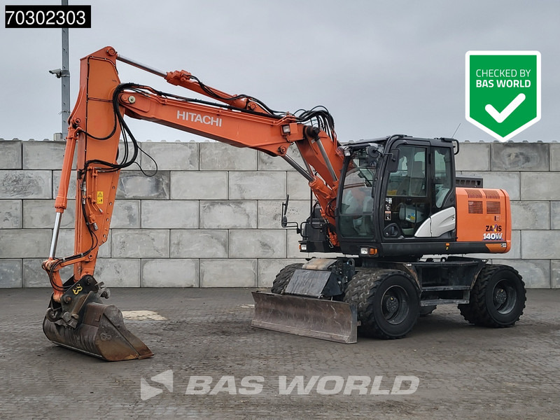 Hitachi ZX140W -6 - حفارة على عجلات: صور 1 Hitachi ZX140W -6 - حفارة على عجلات: صور 1
