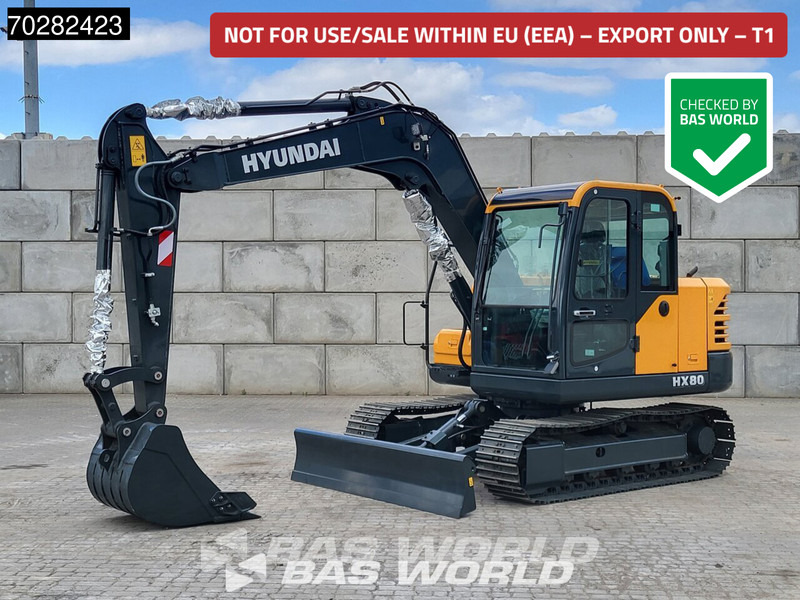 Hyundai HX80 N A/C - NEW UNUSED - حفارة مصغرة: صور 1 Hyundai HX80 N A/C - NEW UNUSED - حفارة مصغرة: صور 1