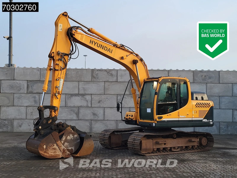 Hyundai R140 LC-9A - حفارات زحافة: صور 1 Hyundai R140 LC-9A - حفارات زحافة: صور 1