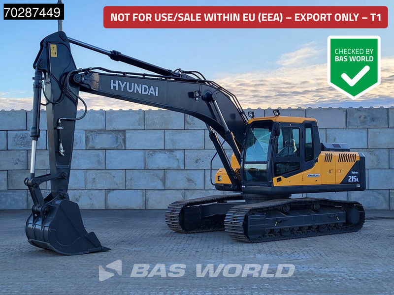 Hyundai R215 L - حفارات زحافة: صور 1 Hyundai R215 L - حفارات زحافة: صور 1