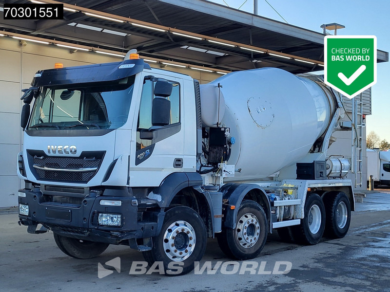 Iveco Stralis 400 8X4 9m3 Stetter mixer Steelsuspension Big-Axle Automatic Euro 6 - شاحنة خلاطة خرسانة: صور 1 Iveco Stralis 400 8X4 9m3 Stetter mixer Steelsuspension Big-Axle Automatic Euro 6 - شاحنة خلاطة خرسانة: صور 1