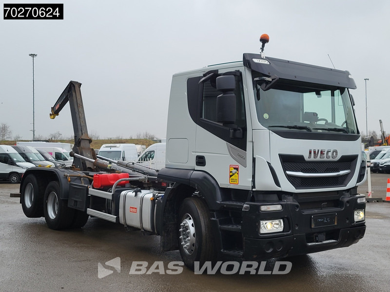 Iveco Stralis 460 6X2 20tons Marrel hooklift Lift Axle ACC Euro 6 - شاحنة ذات الخطاف: صور 3 Iveco Stralis 460 6X2 20tons Marrel hooklift Lift Axle ACC Euro 6 - شاحنة ذات الخطاف: صور 3