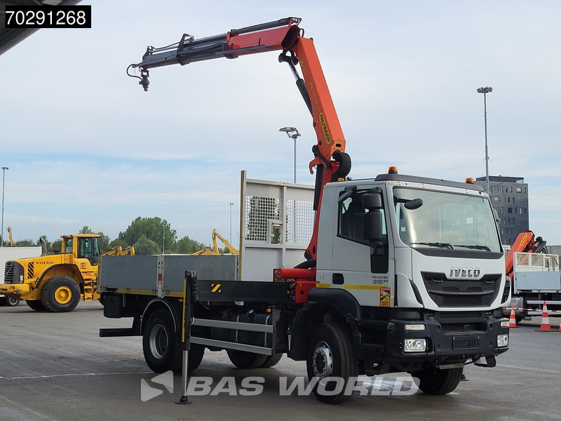 Iveco Trakker 310 4X2 Palfinger PK14002 EH Crane Kran Rotator Steelsuspension Big-Axle Manual Euro 6 - شاحنات مسطحة, شاحنة كرين: صور 3 Iveco Trakker 310 4X2 Palfinger PK14002 EH Crane Kran Rotator Steelsuspension Big-Axle Manual Euro 6 - شاحنات مسطحة, شاحنة كرين: صور 3