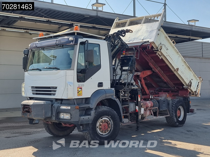 Iveco Trakker 310 4X4 Atlas 145.2-A2 Kran Crane 4x4 Big axle 6m3 3 sided tipper Euro 4 إيجار Iveco Trakker 310 4X4 Atlas 145.2-A2 Kran Crane 4x4 Big axle 6m3 3 sided tipper Euro 4: صور 8