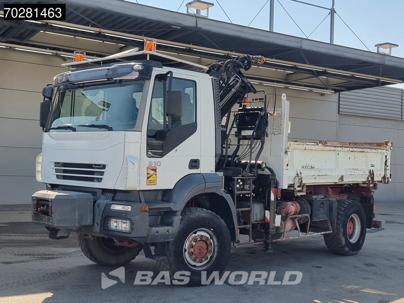Iveco Trakker 310 4X4 Atlas 145.2-A2 Kran Crane 4x4 Big axle 6m3 3 sided tipper Euro 4 إيجار Iveco Trakker 310 4X4 Atlas 145.2-A2 Kran Crane 4x4 Big axle 6m3 3 sided tipper Euro 4: صور 14