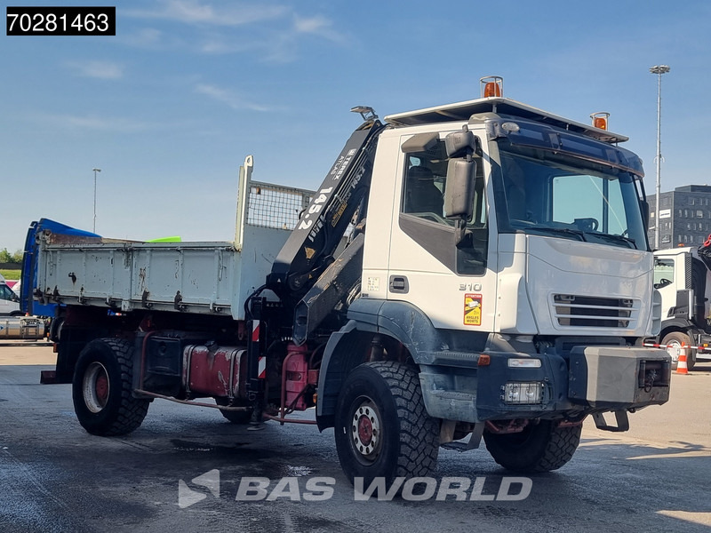 Iveco Trakker 310 4X4 Atlas 145.2-A2 Kran Crane 4x4 Big axle 6m3 3 sided tipper Euro 4 إيجار Iveco Trakker 310 4X4 Atlas 145.2-A2 Kran Crane 4x4 Big axle 6m3 3 sided tipper Euro 4: صور 13