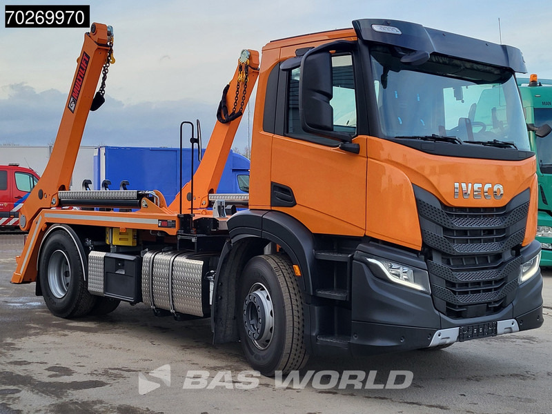 جديد شاحنات قابلة للفك شاحنة Iveco X-Way 360 4X2 NEW! HIAB 12tons skiploader Automatic Euro 6: صور 9