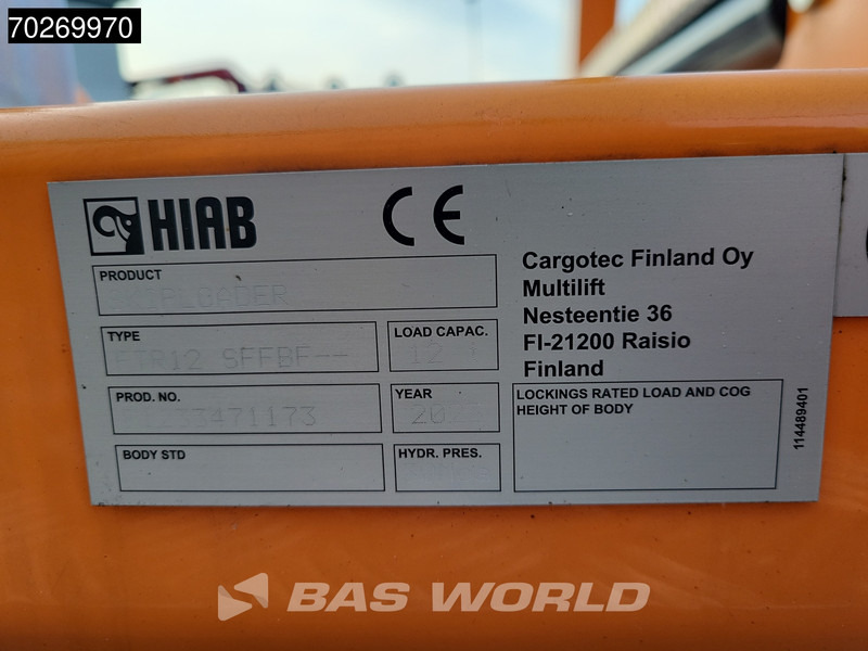 Iveco X-Way 360 4X2 NEW! HIAB 12tons skiploader Automatic Euro 6 إيجار Iveco X-Way 360 4X2 NEW! HIAB 12tons skiploader Automatic Euro 6: صور 18