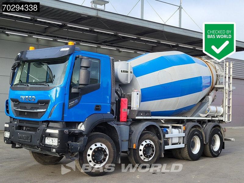Iveco X-Way 400 X-Way 8X4 Liebherr 9m3 Big-Axle Steelsuspension Euro 6 - شاحنة خلاطة خرسانة: صور 1 Iveco X-Way 400 X-Way 8X4 Liebherr 9m3 Big-Axle Steelsuspension Euro 6 - شاحنة خلاطة خرسانة: صور 1