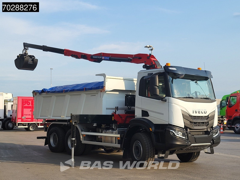 Iveco X-Way 480 6X4 NEW! HMF 2243Z-RCS Z-Crane kran 12m3 KH-Kipper Retarder Big-Axle - قلابات, شاحنة كرين: صور 3 Iveco X-Way 480 6X4 NEW! HMF 2243Z-RCS Z-Crane kran 12m3 KH-Kipper Retarder Big-Axle - قلابات, شاحنة كرين: صور 3