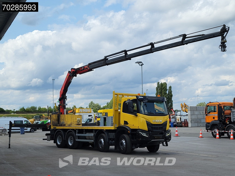 Iveco X-Way 480 8X4 Palfinger PK22002 EH Kran Crane Rotator Retarder Euro 6 - شاحنات مسطحة, شاحنة كرين: صور 3 Iveco X-Way 480 8X4 Palfinger PK22002 EH Kran Crane Rotator Retarder Euro 6 - شاحنات مسطحة, شاحنة كرين: صور 3