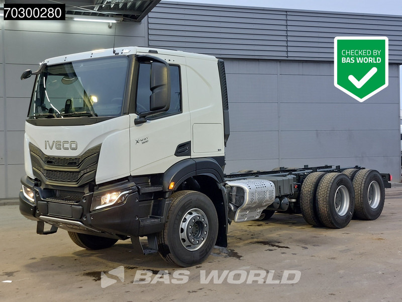 Iveco X-Way 500 X-Way 6X4 NEW 6x4 chassis Sleepercab Rear Air suspension Automatic Euro 6 - الشاسيه شاحنة: صور 1 Iveco X-Way 500 X-Way 6X4 NEW 6x4 chassis Sleepercab Rear Air suspension Automatic Euro 6 - الشاسيه شاحنة: صور 1