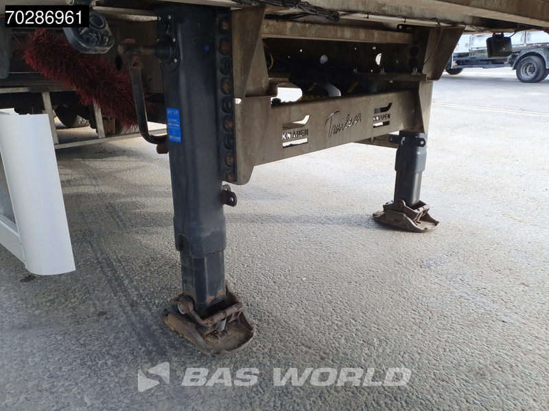 أرضية المشي نصف مقطورة Knapen K100 3 axles Powersheet Lift Axle Wabco SmartBoard: صور 15